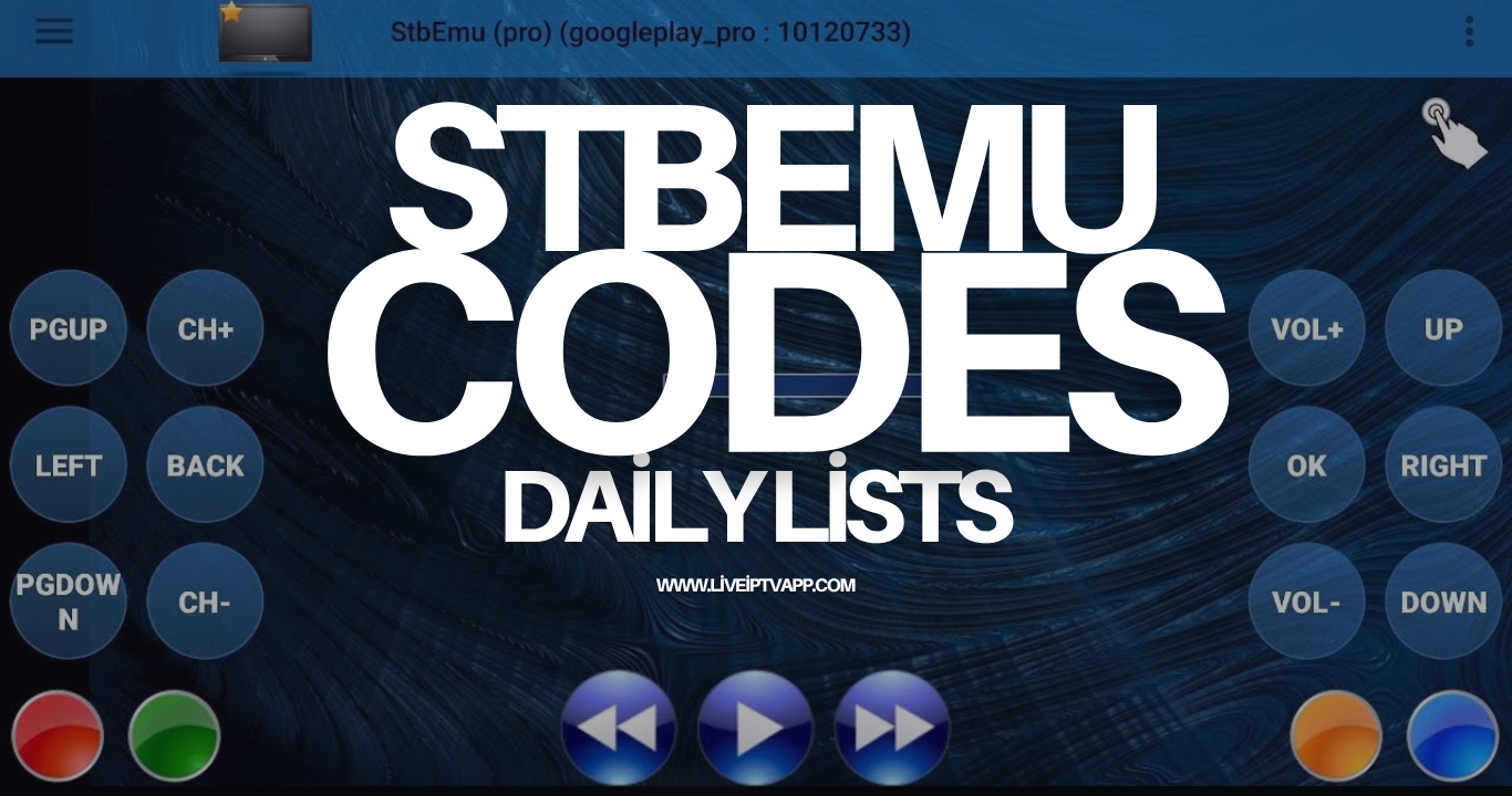 stbemu codes